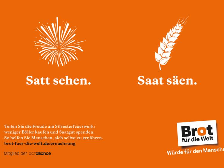 Brot statt Böller