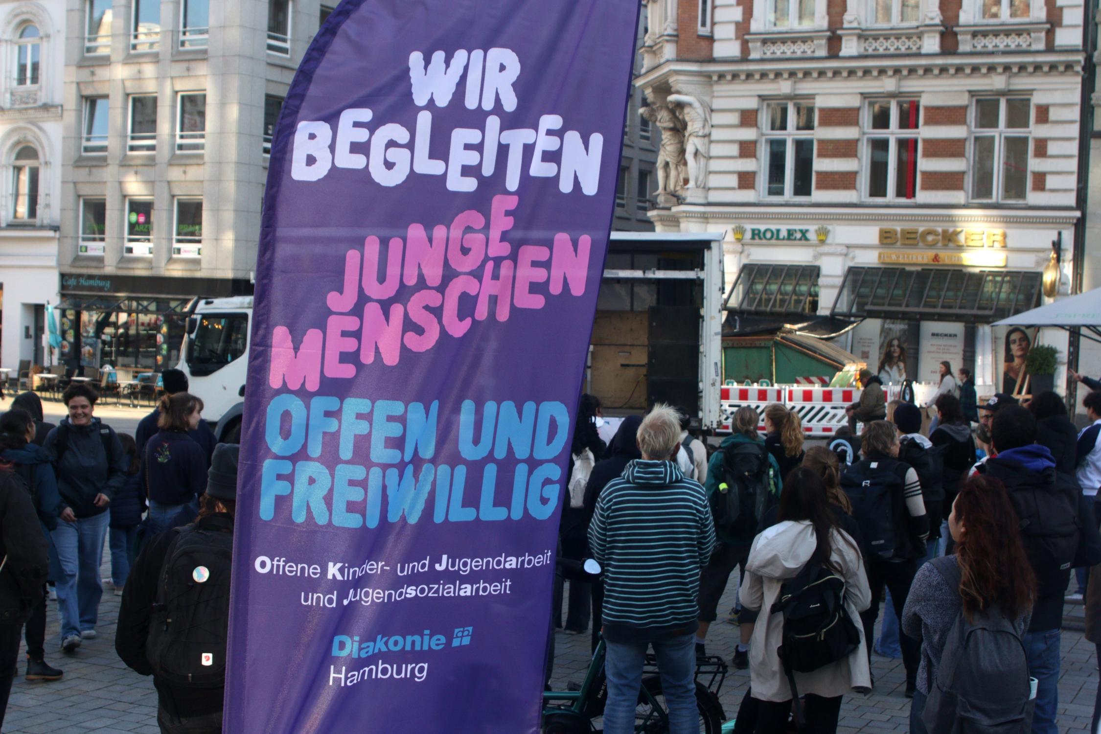 Wir begleiten junge Menschen offen und freiwillig